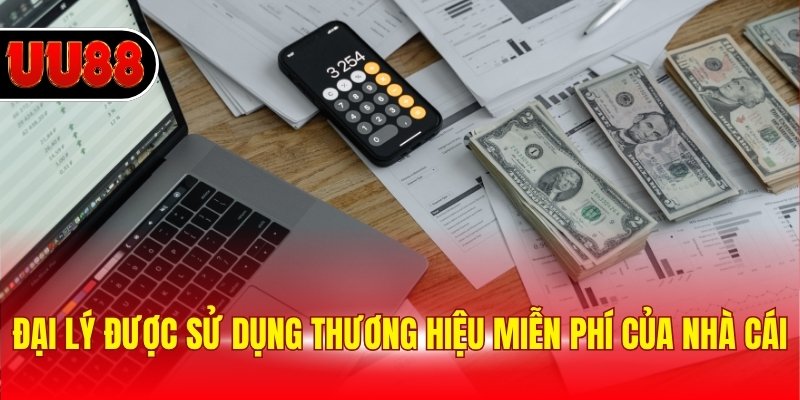 Đại lý được sử dụng thương hiệu miễn phí của nhà cái